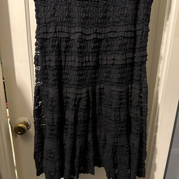 MAX EDITION Black Stretchy Lace XL Dress - Picture 8 of 12